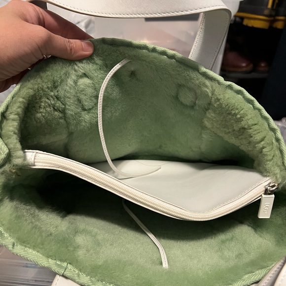 Green Ugg Shearling tote shopper - Picture 2 of 3